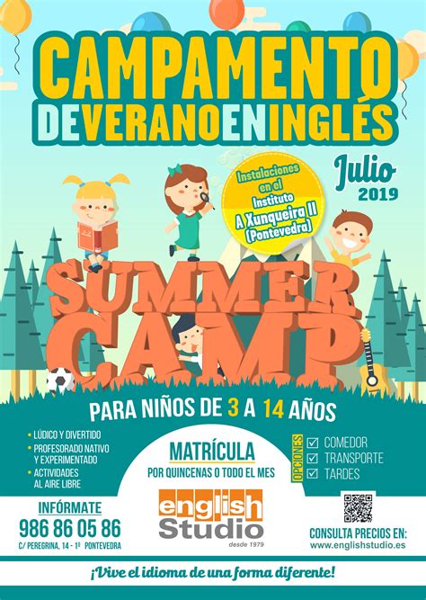 Campamentos de Verano en Inglés 2023 .